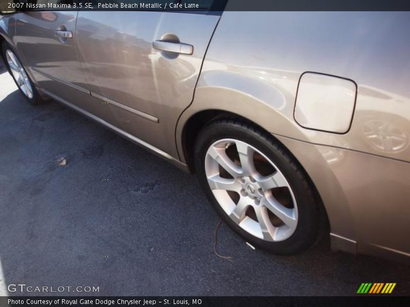 Pebble Beach Metallic / Cafe Latte 2007 Nissan Maxima 3.5 SE
