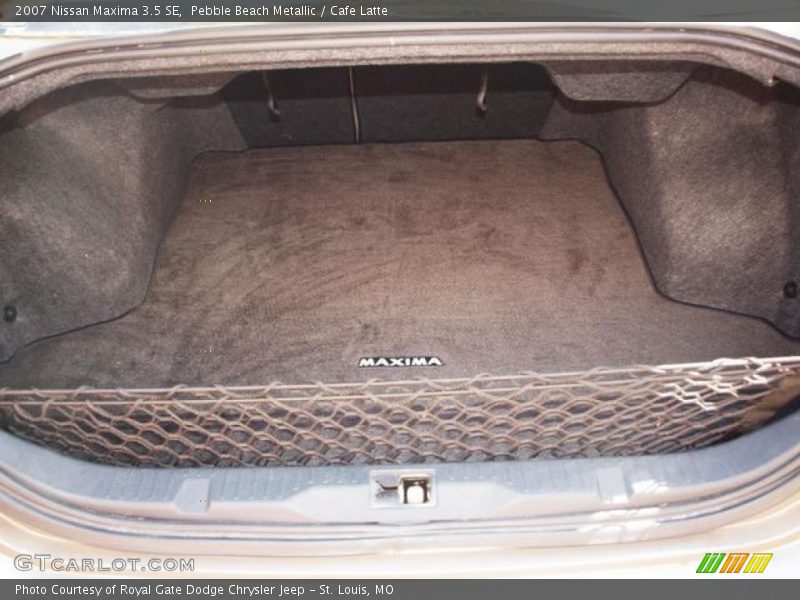 Pebble Beach Metallic / Cafe Latte 2007 Nissan Maxima 3.5 SE