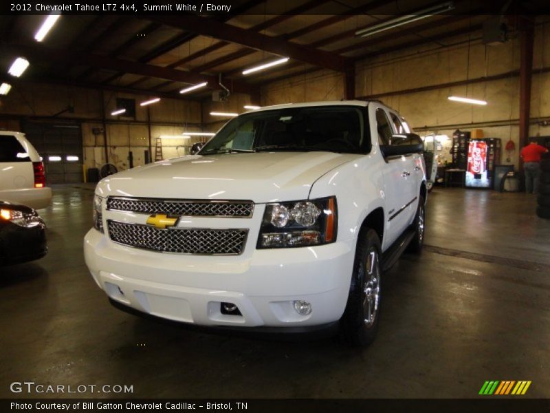 Summit White / Ebony 2012 Chevrolet Tahoe LTZ 4x4