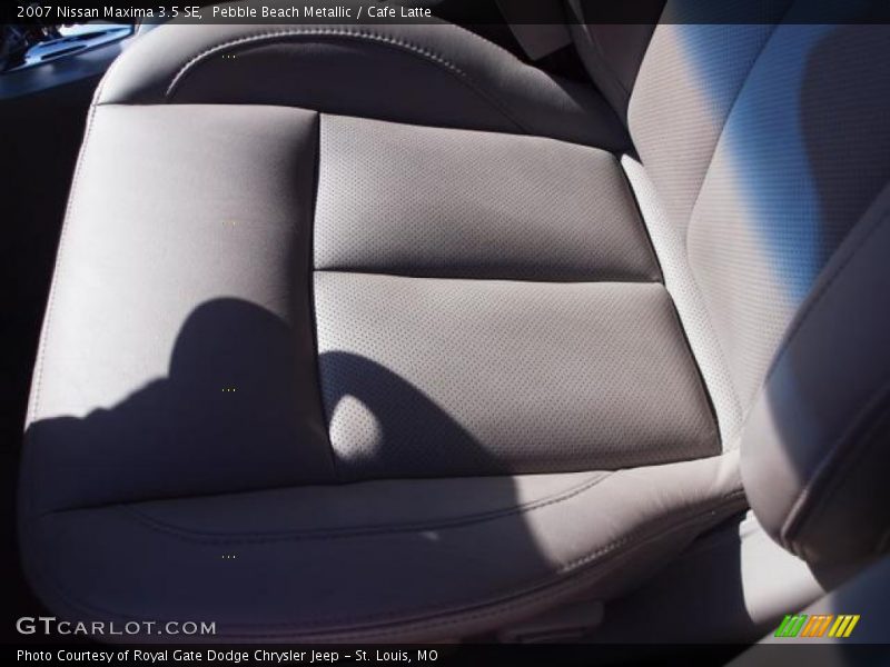 Pebble Beach Metallic / Cafe Latte 2007 Nissan Maxima 3.5 SE