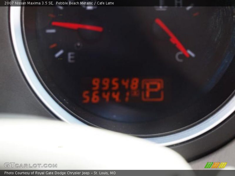 Pebble Beach Metallic / Cafe Latte 2007 Nissan Maxima 3.5 SE