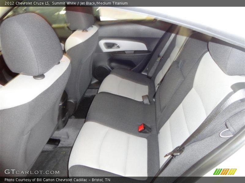 Summit White / Jet Black/Medium Titanium 2012 Chevrolet Cruze LS