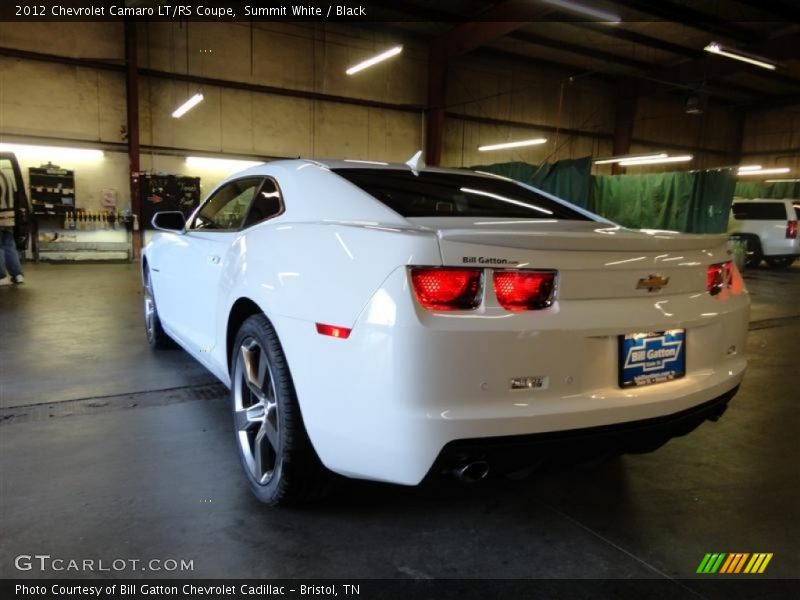 Summit White / Black 2012 Chevrolet Camaro LT/RS Coupe