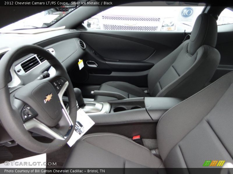 Silver Ice Metallic / Black 2012 Chevrolet Camaro LT/RS Coupe