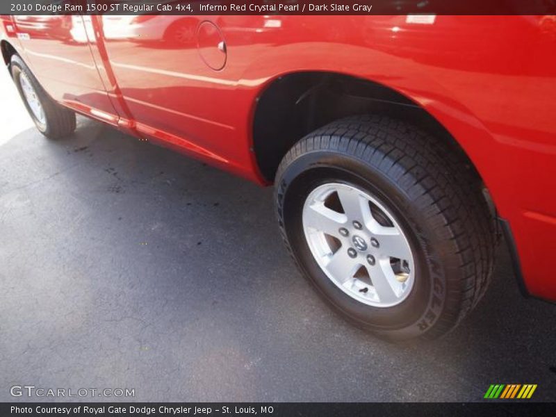 Inferno Red Crystal Pearl / Dark Slate Gray 2010 Dodge Ram 1500 ST Regular Cab 4x4