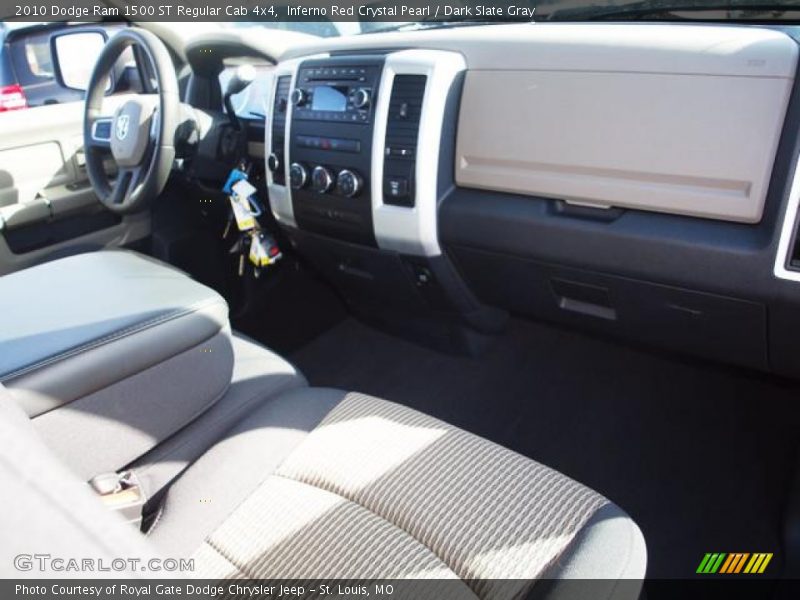 Inferno Red Crystal Pearl / Dark Slate Gray 2010 Dodge Ram 1500 ST Regular Cab 4x4