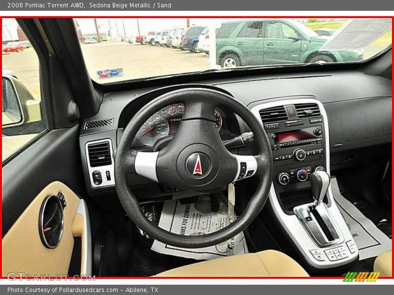 Sedona Beige Metallic / Sand 2008 Pontiac Torrent AWD