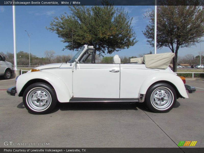  1979 Beetle Convertible White