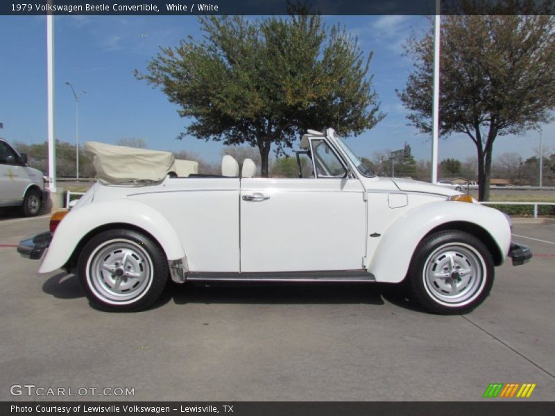  1979 Beetle Convertible White