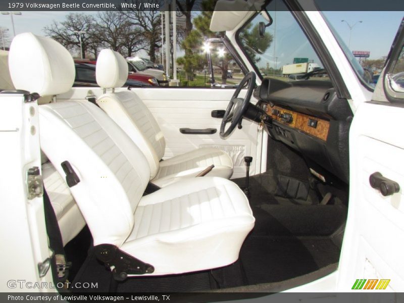  1979 Beetle Convertible White Interior