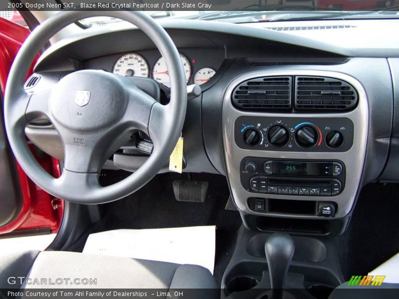 Blaze Red Crystal Pearlcoat / Dark Slate Gray 2005 Dodge Neon SXT