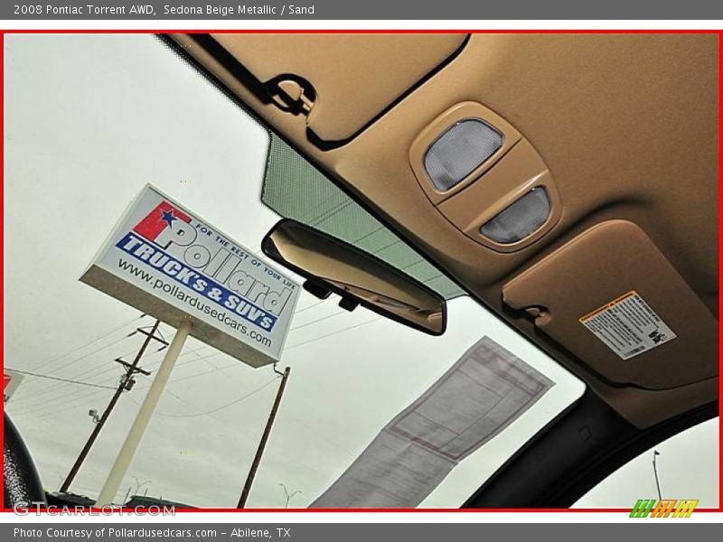 Sedona Beige Metallic / Sand 2008 Pontiac Torrent AWD