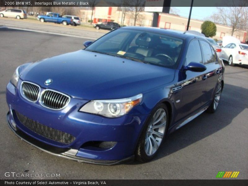 Interlagos Blue Metallic / Black 2006 BMW M5