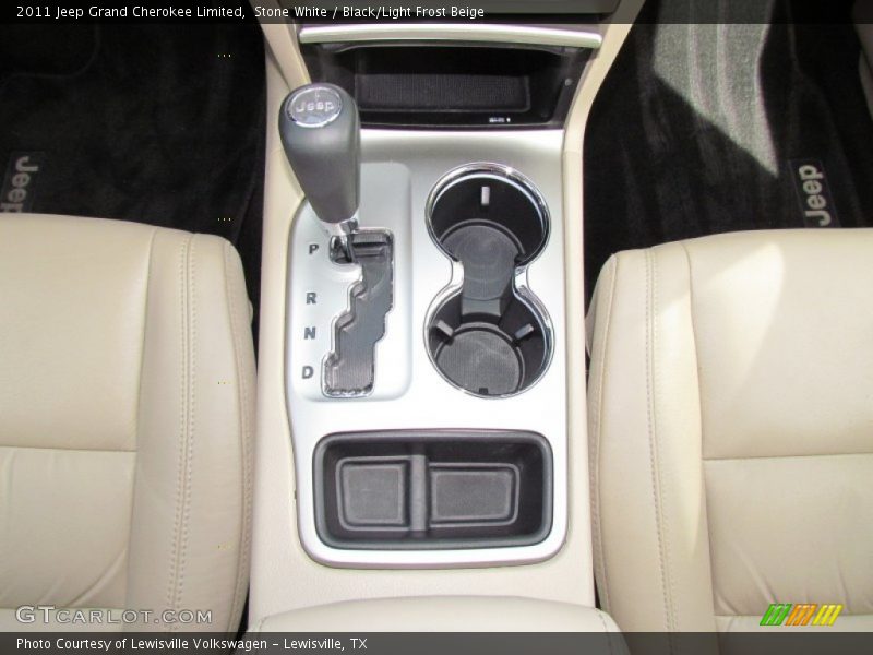 Stone White / Black/Light Frost Beige 2011 Jeep Grand Cherokee Limited