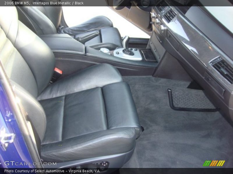 Interlagos Blue Metallic / Black 2006 BMW M5