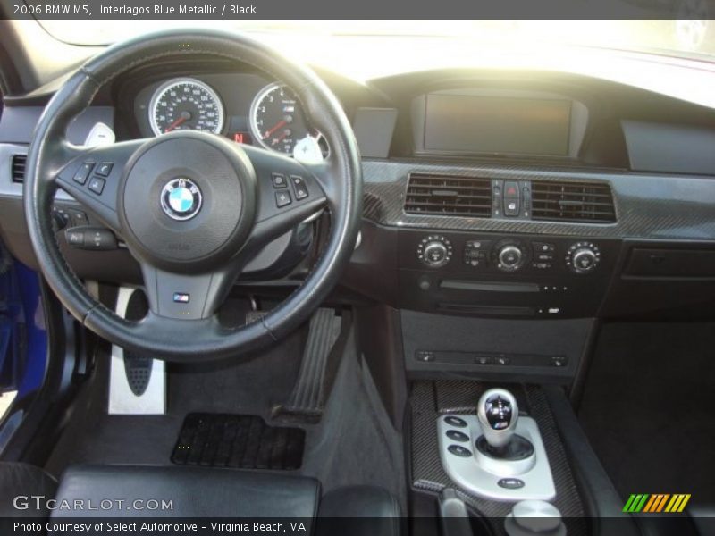 Interlagos Blue Metallic / Black 2006 BMW M5