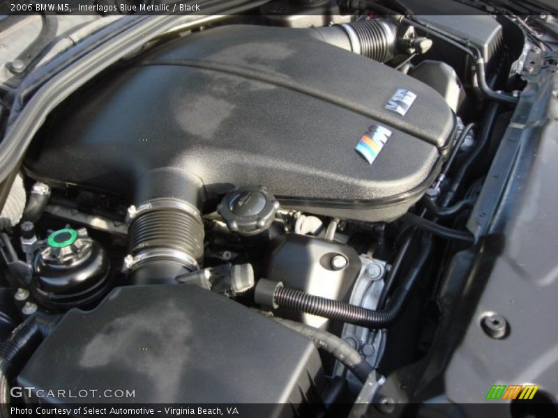 Interlagos Blue Metallic / Black 2006 BMW M5