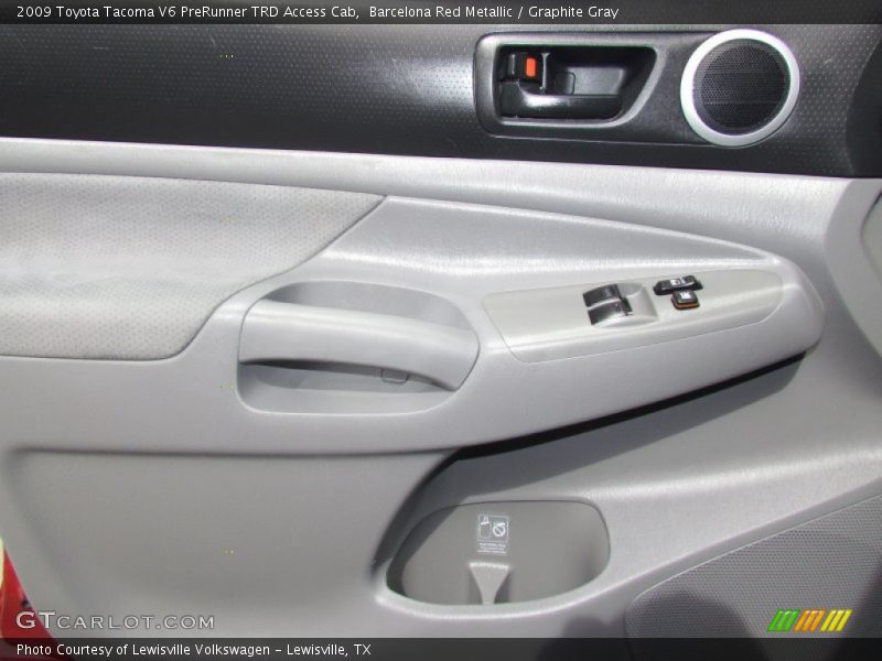 Barcelona Red Metallic / Graphite Gray 2009 Toyota Tacoma V6 PreRunner TRD Access Cab