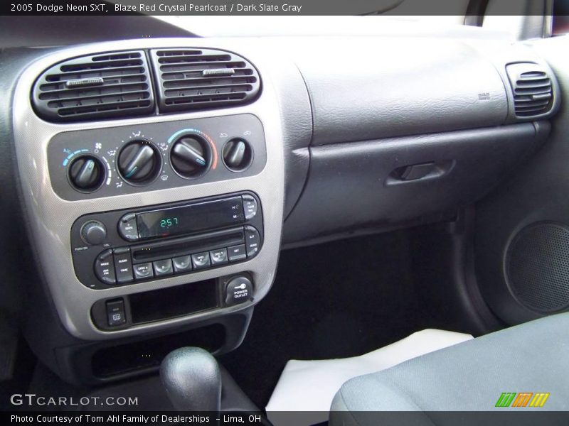 Blaze Red Crystal Pearlcoat / Dark Slate Gray 2005 Dodge Neon SXT