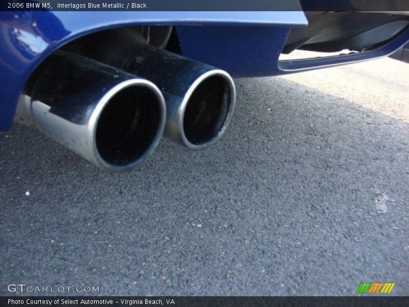 Exhaust of 2006 M5 