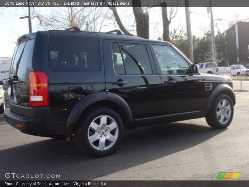 Java Black Pearlescent / Alpaca Beige 2008 Land Rover LR3 V8 HSE