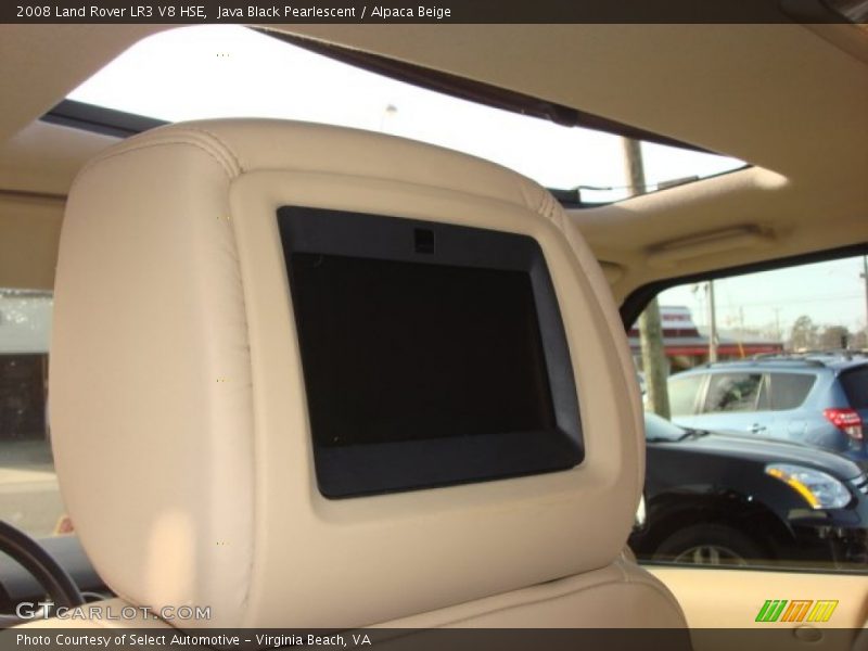 Java Black Pearlescent / Alpaca Beige 2008 Land Rover LR3 V8 HSE