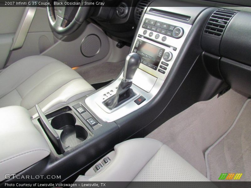 Black Obsidian / Stone Gray 2007 Infiniti G 35 Coupe