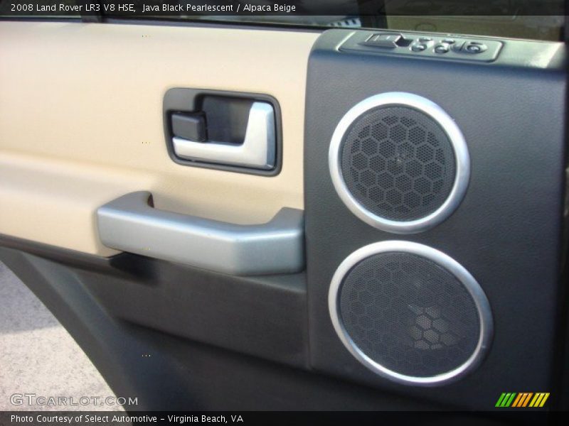 Java Black Pearlescent / Alpaca Beige 2008 Land Rover LR3 V8 HSE