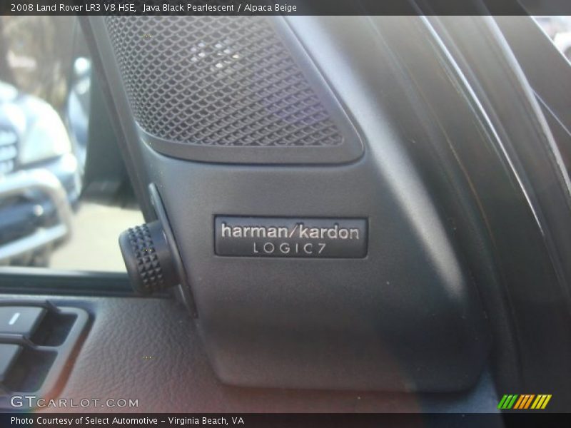 Java Black Pearlescent / Alpaca Beige 2008 Land Rover LR3 V8 HSE
