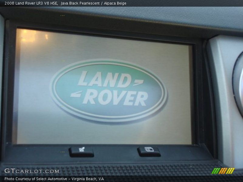 Java Black Pearlescent / Alpaca Beige 2008 Land Rover LR3 V8 HSE
