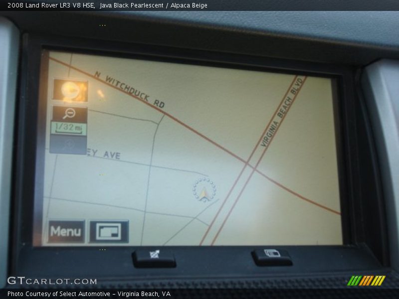 Java Black Pearlescent / Alpaca Beige 2008 Land Rover LR3 V8 HSE