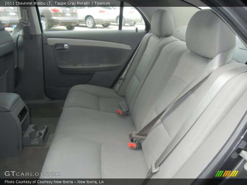Taupe Gray Metallic / Titanium 2011 Chevrolet Malibu LT