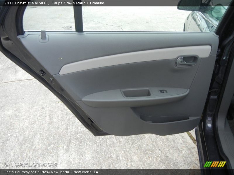 Taupe Gray Metallic / Titanium 2011 Chevrolet Malibu LT