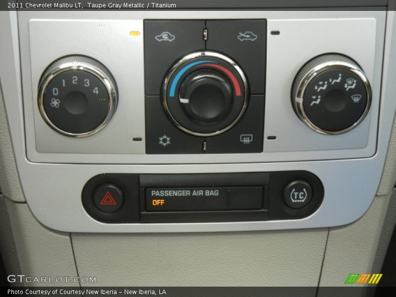 Taupe Gray Metallic / Titanium 2011 Chevrolet Malibu LT