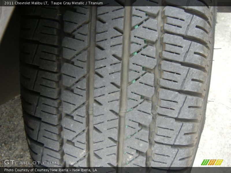 Taupe Gray Metallic / Titanium 2011 Chevrolet Malibu LT