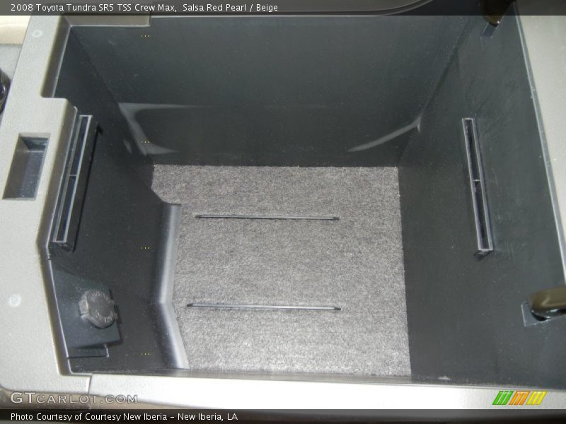 Salsa Red Pearl / Beige 2008 Toyota Tundra SR5 TSS Crew Max