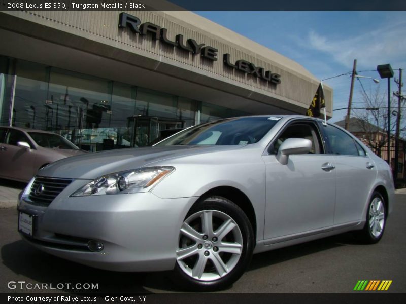 Tungsten Metallic / Black 2008 Lexus ES 350