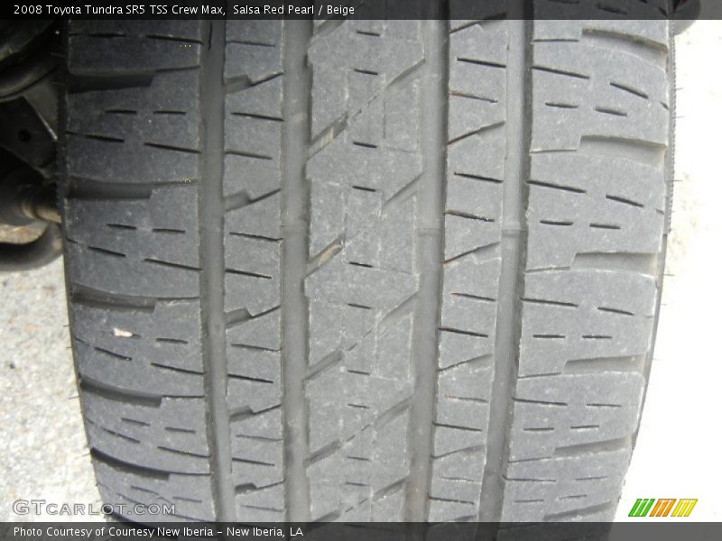 Salsa Red Pearl / Beige 2008 Toyota Tundra SR5 TSS Crew Max