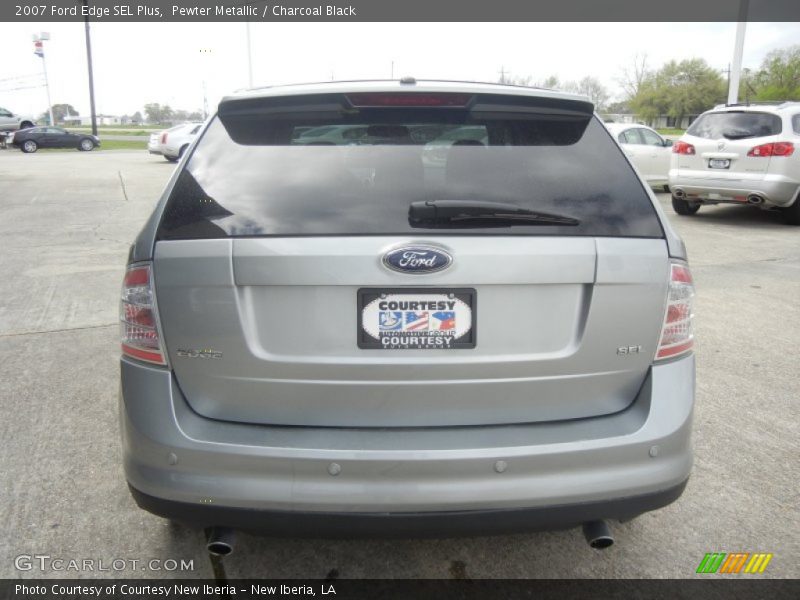 Pewter Metallic / Charcoal Black 2007 Ford Edge SEL Plus