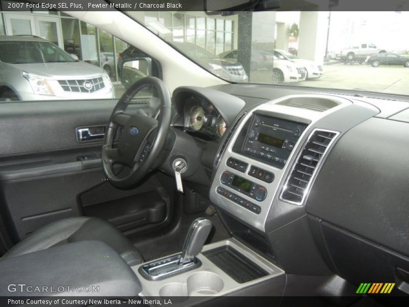 Pewter Metallic / Charcoal Black 2007 Ford Edge SEL Plus