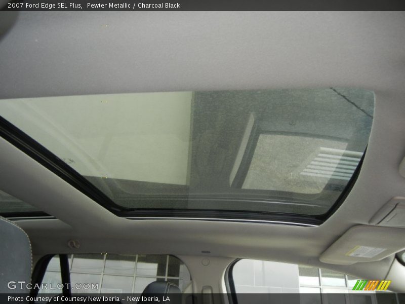 Pewter Metallic / Charcoal Black 2007 Ford Edge SEL Plus