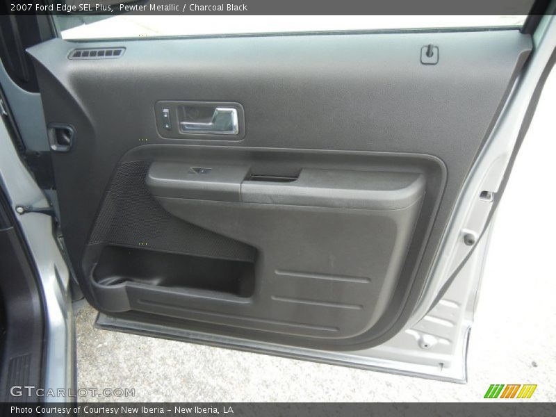 Pewter Metallic / Charcoal Black 2007 Ford Edge SEL Plus