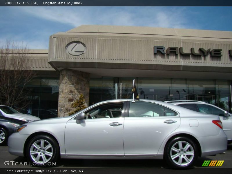 Tungsten Metallic / Black 2008 Lexus ES 350