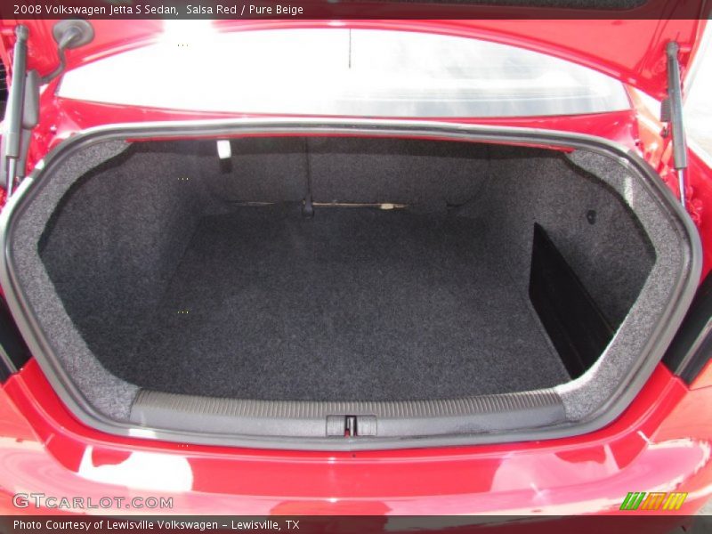 Salsa Red / Pure Beige 2008 Volkswagen Jetta S Sedan
