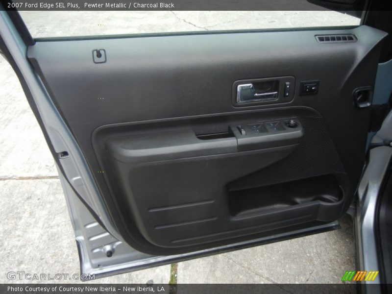 Pewter Metallic / Charcoal Black 2007 Ford Edge SEL Plus