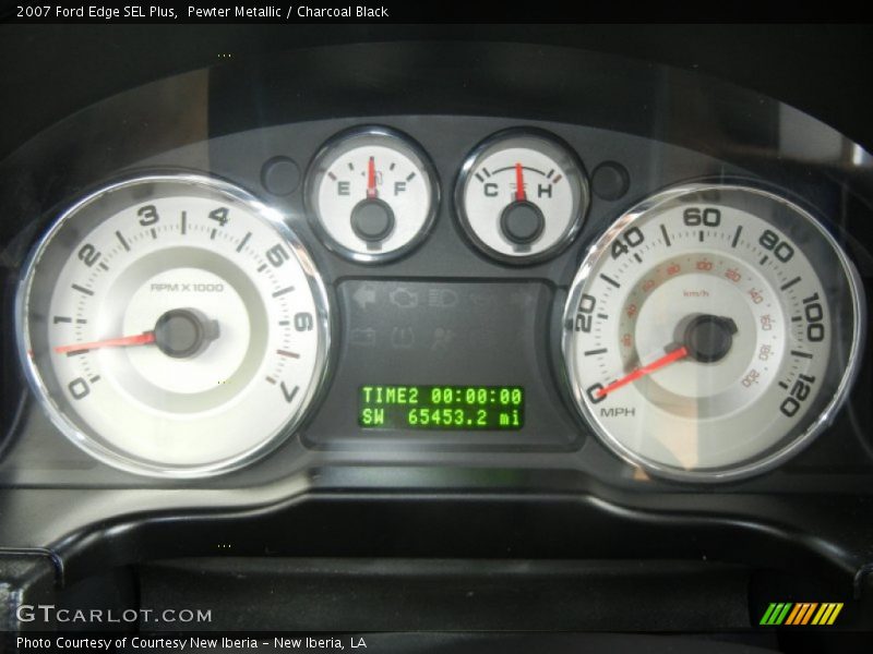 Pewter Metallic / Charcoal Black 2007 Ford Edge SEL Plus