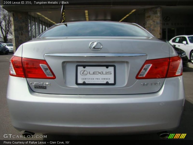 Tungsten Metallic / Black 2008 Lexus ES 350