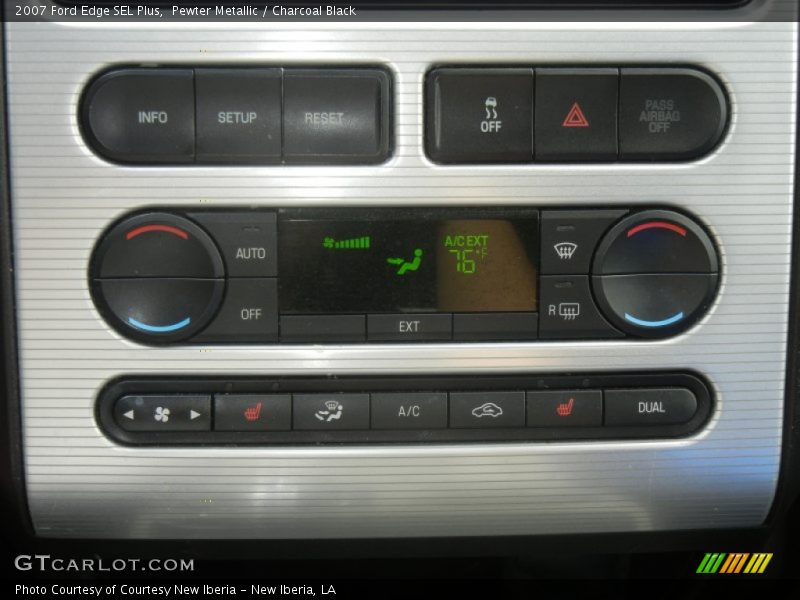 Pewter Metallic / Charcoal Black 2007 Ford Edge SEL Plus