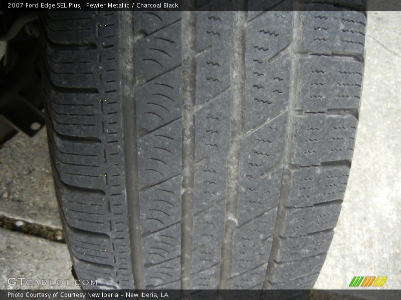 Pewter Metallic / Charcoal Black 2007 Ford Edge SEL Plus