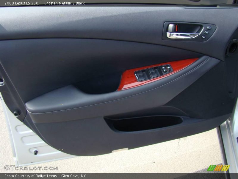Tungsten Metallic / Black 2008 Lexus ES 350